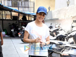 Photos: Genelia Dsouza spotted at the gym