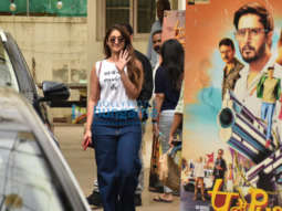 Photos: Ileana D’Cruz spotted at a dubbing studio in Juhu