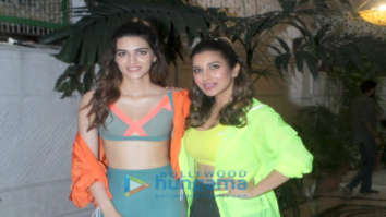 Photos: Kriti Sanon and Sophie Choudry snapped at the gym