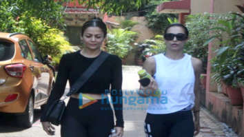 Photos: Malaika Arora and Amrita Arora snapped at Diva Yoga Studio in Bandra