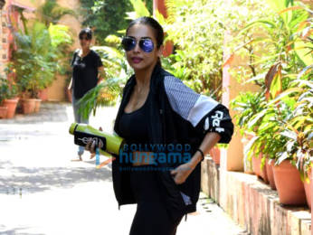 Photos: Malaika Arora snapped at Diva Yoga Studio in Bandra