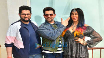 Photos: Neil Nitin Mukesh, Adah Sharma and Naman Nitin Mukesh snapped promoting their film Bypass Road