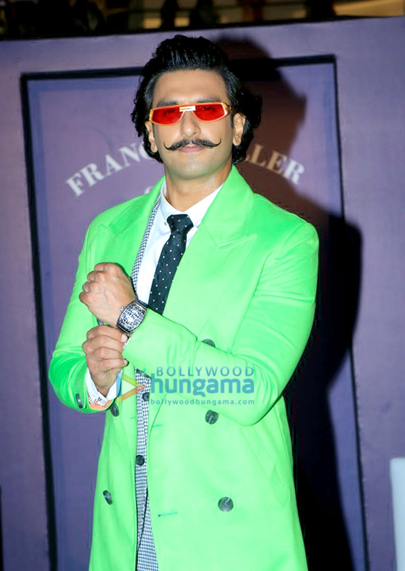 Photos: Ranveer Singh snapped at the Franck Muller Brand Master of India event