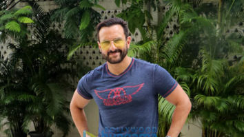 Photos: Saif Ali Khan spotted during the promotions of Laal Kaptaan