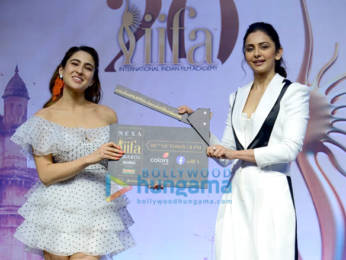 Photos: Sara Ali Khan and Rakul Preet Singh snapped during IIFA 2019 press conference in New Delhi