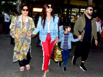 Photos: Shilpa Shetty, Sunny Leone, Sania Mirza and others snapped at the  airport | Parties & Events - Bollywood Hungama