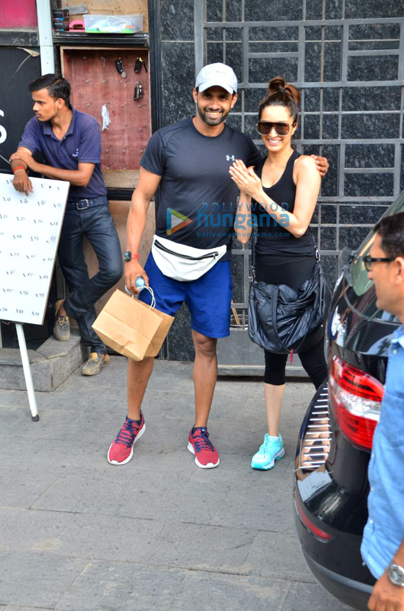 photos shraddha kapoor spotted at the gym in juhu 2