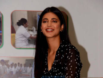 Photos: Shruti Haasan snapped at RPG foundation, an NGO committed towards women empowerment