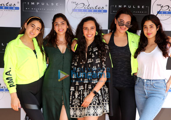 photos sonakshi sinha sara ali khan janhvi kapoor and others grace namrata purohits pilates event 1
