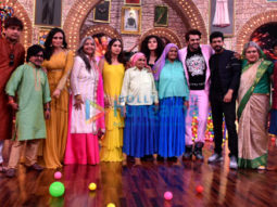 Photos: Taapsee Pannu, Bhumi Pednekar and others snapped promoting their film Saand Ki Aankh on the sets of Movie Masti with Manish Paul’s show