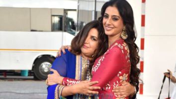 Photos: Tabu and Farah Khan snapped on the sets of the show Movie Masti