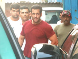 Salman Khan spotted at Bandra