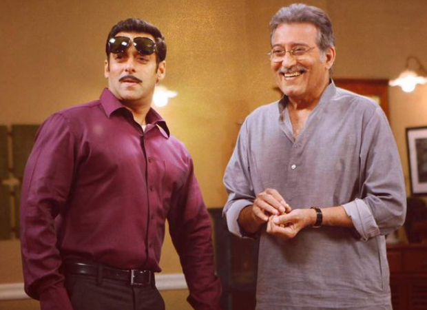 Salman Khan wraps up Dabangg 3 with a heartfelt tribute for late Vinod Khanna on his birth anniversary Salman Khan wraps up Dabangg 3 with a heartfelt tribute for late Vinod Khanna on his birth anniversary