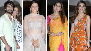 Sara Ali Khan, Shahid Kapoor, Kriti Sanon, Varun Dhawan & others at Jackky Bhagnani Diwali Bash