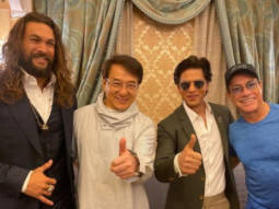Shah Rukh Khan shares a frame with Jason Momoa, Jackie Chan, and Jean-Claude Van Damme in Saudi Arabia
