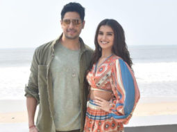 Sidharth Malhotra and Tara Sutaria snapped promoting their film Marjaavaan