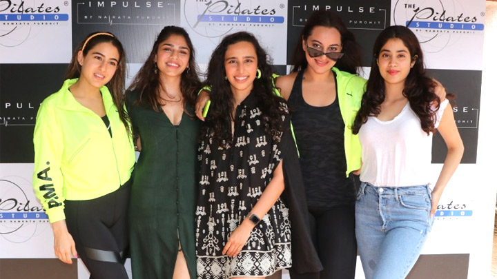 Sonakshi Sinha, Sara Ali Khan, Janhvi Kapoor and others grace Namrata Purohit’s Pilates event