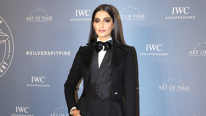 Sonam Kapoor Ahuja attends an event organised by IWC Schaffhausen