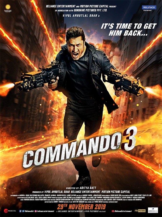 Vidyut Jammwal starrer Commando 3 to release on November 29, 2019