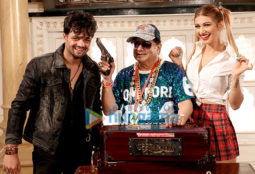 on the sets of the movie Vo Meri Student Hai
