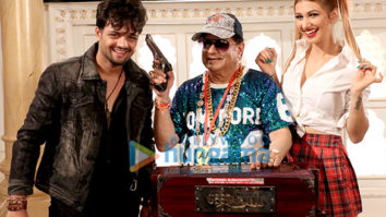 on the sets of the movie Vo Meri Student Hai