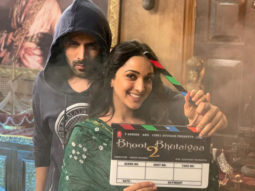 YAY! Kartik Aaryan and Kiara Advani kick-start Bhool Bhulaiyaa 2!