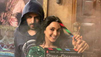 YAY! Kartik Aaryan and Kiara Advani kick-start Bhool Bhulaiyaa 2!
