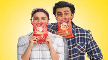 Alia Bhatt and Ranbir Kapoor ‘smile right back at you’ in this still from their upcoming TV commercial