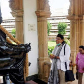 Actor Mithun Chakraborty visits the RSS headquarters in Nagpur