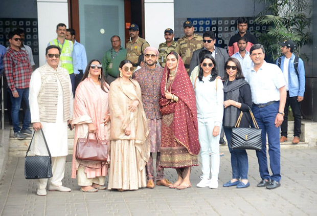 Happy Anniversary DeepVeer Deepika Padukone and Ranveee Singh look regal in stunning Sabyasachi outfits 