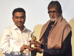 “When we sit inside a dark hall we never ask the caste, creed, colour of the person sitting next to us,” says Amitabh Bachchan at the launch of IFFI 2019 