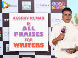 Akshay Kumar: “Mere hisaab se Directors se bhi BADE Writers hote hai” | Good Newwz Trailer Launch