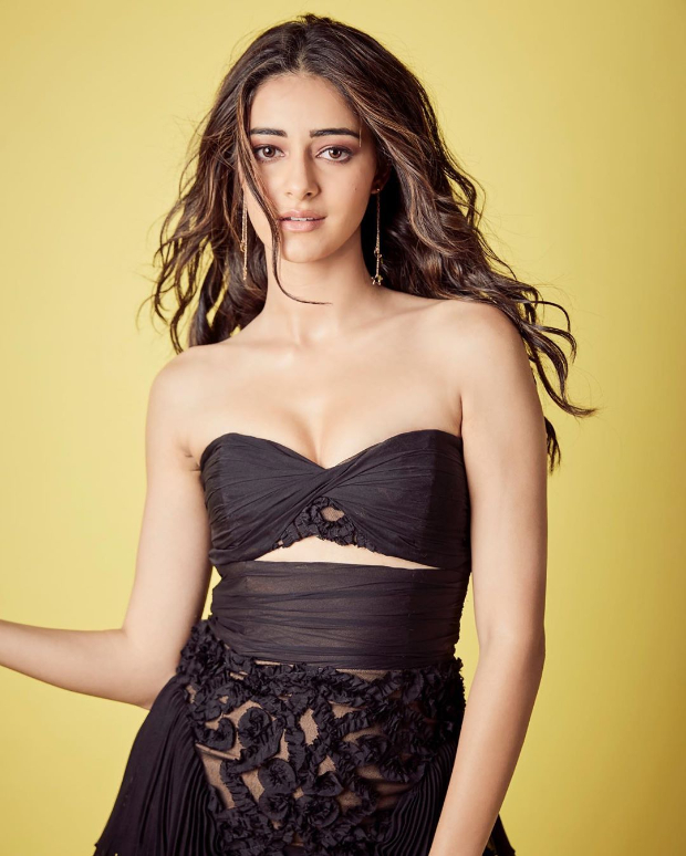 Ananya Panday sizzles in all black co-ord set during Pati Patni Aur Woh promotions
