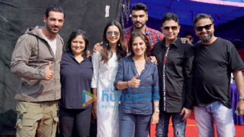 On The Sets Of The Movie Arjun Kapoor and Rakul Preet Singh's Next