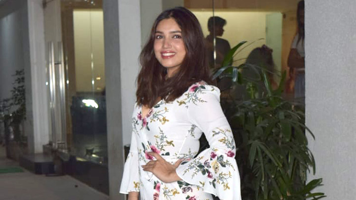 Bhumi Pednekar snapped at a dubbing studio in Juhu