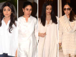 Bollywood Celebs Reach Manish Malhotra’s House For Condolance