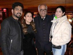 Boney Kapoor and Khushi Kapoor reunite in New York along with actress Nayanthara