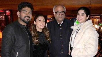 Boney Kapoor and Khushi Kapoor reunite in New York along with actress Nayanthara