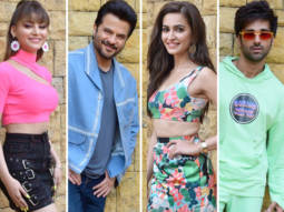 Cast of Pagalpanti promote the film