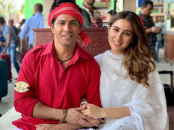 Coolie No 1: Varun Dhawan and Sara Ali Khan make an adorable pair in this new photo