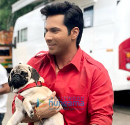 On The Sets Of The Movie Coolie No. 1