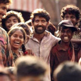 Minister of State for Health and Family Welfare addresses children during the special screening of Super 30 on Children's Day