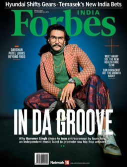 Ranveer Singh On The Covers Of Forbes India