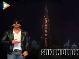 HISTORIC: Shah Rukh Khan on Burj Khalifa, Dubai