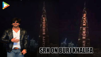 HISTORIC: Shah Rukh Khan on Burj Khalifa, Dubai
