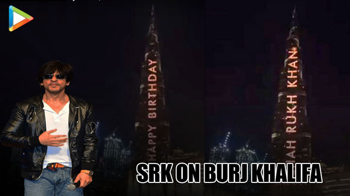 HISTORIC: Shah Rukh Khan on Burj Khalifa, Dubai HISTORIC: Shah Rukh Khan on Burj Khalifa, Dubai