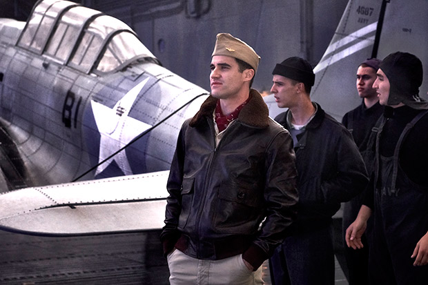Here’s what Darren Criss has to say about playing the Navy man Eugene Lindsey in Midway