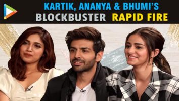 Kartik, Ananya & Bhumi’s MADDEST & CRAZIEST rapid fire ever | Pati Patni Aur Woh | Sara | Kiara | Hrithik