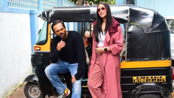 Neha Dhupia & Rohit Shetty spotted recording No Filter Neha Season 4