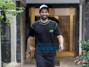 Photos: Aditya Roy Kapur snapped at Mohit Suri's office
